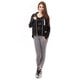 dámske nohavice NIKE NOHAVICE  LEG-A-SEE-CROPPED AOP 643057100 farba biela