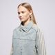 Prechodná bunda dámska (jarná/jesenná) ADIDAS BUNDA P ESS DENIM JKT jy2872 farba modrá