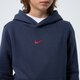 detská mikina NIKE MIKINA S KAPUCŇOU B NSW ZIGZAG FLC BOY do2669-437 farba tmavomodrá