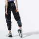 dámske nohavice NIKE NOHAVICE  W NSW AIR TRK PANT SATIN bv4781-010 farba čierna