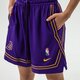 dámske šortky NIKE ŠORTKY  LAL W NK SHRT CRSSVR CTS 75 NBA db1367-504 farba fialová
