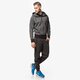 pánska mikina NIKE MIKINA AW77 FT FZ HOODY SHOEBOX 678560065 farba sivá
