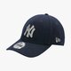 detská šiltovka NEW ERA ČIAPKA WOOL FELT LOGO NY YANKEES NAV 80371400 farba tmavomodrá