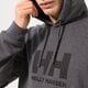 pánska mikina HELLY HANSEN MIKINA S KAPUCŇOU HH LOGO HOODIE 33977981 farba sivá