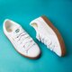 detské tenisky (obuv) PUMA BASKET CLASSIC GUM DELUXE PS 36507901 farba biela