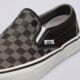dámske tenisky (obuv) VANS CLASSIC SLIP-ON BLACK/PEWTER CHECKERBOARD vn000eyebpj1 farba čierna