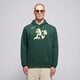 pánska mikina NIKE MIKINA S KAPUCŇOU MLB LOGO CLUB FLEECE HOOD OAKLAND ATH nkdk-3ey-fz-ckx farba zelená