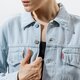 Prechodná bunda dámska (jarná/jesenná) LEVI'S BUNDA OVERSIZED UTILITY TRUCKR 39329-0006 farba modrá