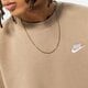 pánska mikina NIKE MIKINA NIKE SPORTSWEAR CLUB FLEECE bv2662-247 farba hnedá