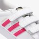detské tenisky (obuv) ADIDAS SUPERSTAR CF C  b23665 farba biela