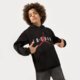 detská mikina JORDAN MIKINA S KAPUCŇOU JUMPMAN SUSTAINABLE BOY 95b910-023 farba čierna