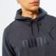 pánska mikina PUMA MIKINA S KAPUCŇOU ESS BIG LOGO HOODIE FL 586686 07 farba sivá