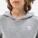 detská mikina ADIDAS MIKINA S KAPUCŇOU HOODIE BOY h32353 farba sivá