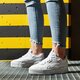 dámske tenisky (obuv) PUMA CALI SPORT WN'S 37387101 farba biela