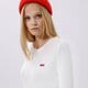 dámske tričko LEVI'S TRIČKO LS BABY TEE 69555-0000 farba biela