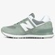 dámske tenisky (obuv) NEW BALANCE WL574OAD wl574oad farba zelená