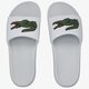 pánske šľapky LACOSTE CROCO SLIDE 319 4 US 738cma0073082 farba biela