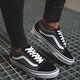 dámske tenisky (obuv) VANS UA OLD SKOOL vkw6hr0w farba sivá