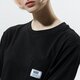 dámske tričko VANS TRIČKO WM WOVEN PATCH POCKET BLACK vn0a5i8fblk1 farba čierna