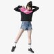 dámska mikina NIKE MIKINA W NSW HRTG HOODIE FLC ar2509-011 farba ružová