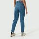 dámske nohavice LEVI'S NOHAVICE  HIGH WAISTED MOM JEAN 26986-0016 farba modrá