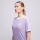 dámske tričko ADIDAS TRIČKO 3 STRIPES TEE ib7411 farba fialová