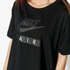 dámske tričko NIKE TRIČKO SS W NSW TOP LOGO AIR aa1720-010 farba čierna