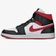 pánske tenisky (obuv) AIR JORDAN 1 MID  554724-122 farba čierna