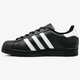 pánske tenisky (obuv) ADIDAS SUPERSTAR FOUNDATION  b27140 farba čierna