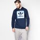 pánska mikina ADIDAS MIKINA SKY DYE BB HD ay8896 farba tmavomodrá