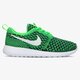 dámske tenisky (obuv) NIKE WMNS ROSHE ONE FLYKNIT 704927305 farba zelená