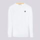 pánske tričko TIMBERLAND TRIČKO LS CHEST LOGO T WHITE tb0a2fqd1001 farba biela