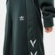 dámske nohavice ADIDAS NOHAVICE  WIDE LEG PANT hk5086 farba zelená