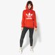 dámska mikina ADIDAS MIKINA TREFOIL HOODIE bk7139 farba červená