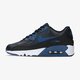detské tenisky (obuv) NIKE AIR MAX 90 LEATHER (GS) 833412-402 farba čierna