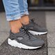 detské tenisky (obuv) NIKE HUARACHE RUN BG 654275030 farba sivá
