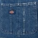 dámske nohavice DICKIES NOHAVICE  DICKIES CLASSIC DENIM BIB W dk0a4xycclb1 farba modrá