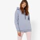 dámska mikina CONFRONT MIKINA NONSENSE HOODY cf19bld01001 farba modrá