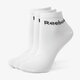 dámske ponožky REEBOK PONOŽKY SE M THIN SOCK 3P WHITE s02336 farba biela