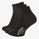 dámske ponožky UMBRO PONOŽKY 3PPK SNEAKER BLACK um24171b farba čierna