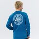 pánska mikina VANS MIKINA MN TRIED AND TRUE CREW MOROCCAN BLUE vn0a54ay1qq1 farba modrá