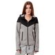 dámska mikina NIKE MIKINA TECH FLEECE FZ HOODY 617152011 farba sivá