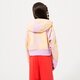 detská mikina ADIDAS MIKINA S KAPUCŇOU CROP HOODIE GIRL hk2942 farba ružová