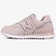 dámske tenisky (obuv) NEW BALANCE WL574CLH wl574clh farba ružová