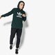 pánska mikina ADIDAS MIKINA TREFOIL HOODY cw1242 farba zelená
