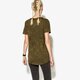 dámske tričko NIKE TRIČKO TEE-BF BURNOUT GLITCH 803993368 farba khaki