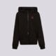 detská mikina JORDAN MIKINA S KAPUCŇOU BROOKLYN ZIP 95g021-023 farba čierna
