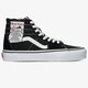 dámske tenisky (obuv) VANS UA SK8-HI TAPERED vn0a4u16u7b1 farba čierna
