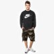 pánska mikina NIKE MIKINA AW77 LT WT CRW-SOLSTICE 728687010 farba čierna