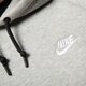 pánska mikina NIKE MIKINA AW77 FLC HOODY 598707066 farba sivá
